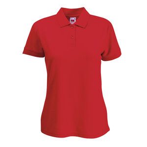 Fruit of the Loom 63-212-0 - Polo tessuto misto Red