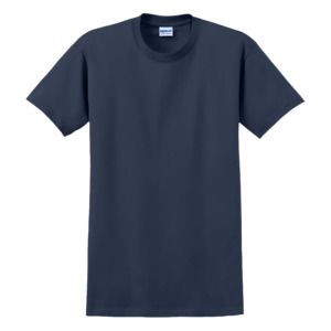 Gildan 2000 - T-shirt da uomo in cotone ultra 100%. Heather Navy