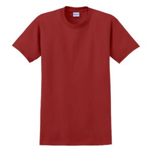 Gildan 2000 - T-shirt da uomo in cotone ultra 100%. Cardinal red