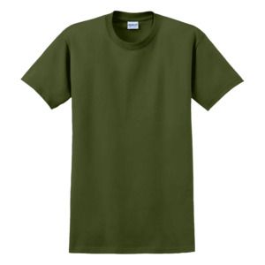 Gildan 2000 - T-shirt da uomo in cotone ultra 100%. Military Green