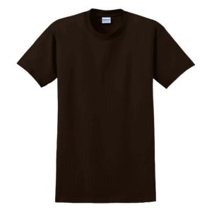Gildan 2000 - T-shirt da uomo in cotone ultra 100%. Cioccolato scuro