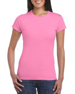 Gildan 64000L - T-shirt da donna a maniche corte RingSpun Azalea