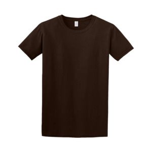 Gildan 64000 - T-shirt ring-spun Cioccolato scuro