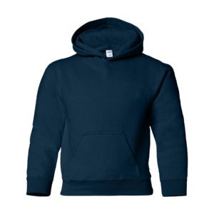 Gildan 18500B - Felpa con Cappuccio Blend Youth Blu navy