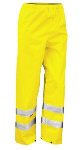 Result Safe-Guard R022X - Pantaloni sicurezza High Profile Rain Fluorescent Yellow