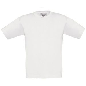 B&C Exact 150 Kids - T-shirt bambino Bianco