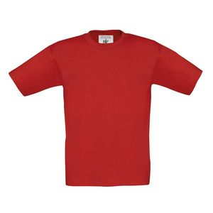 B&C Exact 150 Kids - T-shirt bambino Red