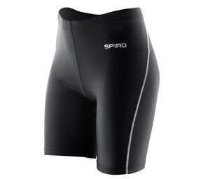 Result S250F - Pantaloncini donna Bodyfit Nero