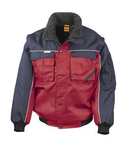Result Work-Guard R71 - Giacca Heavy Duty Red/Navy