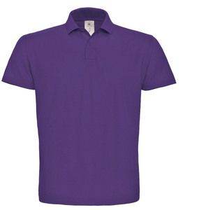 B&C CGPUI10 - Polo Maniche Corte Purple