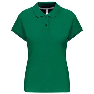 Kariban K242 - POLO PIQUE' DONNA MANICHE CORTE Verde prato