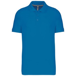 Kariban K241 - POLO PIQUE' UOMO MANICHE CORTE Tropical Blue