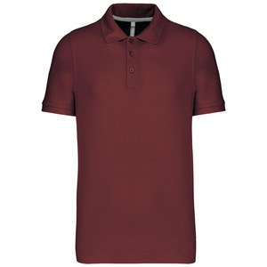 Kariban K241 - POLO PIQUE' UOMO MANICHE CORTE Wine