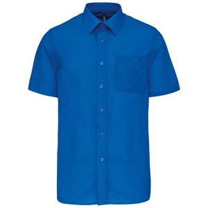 Kariban K551 - ACE - CAMICIA UOMO MANICHE CORTE POLICOTONE POPELINE Light Royal Blue