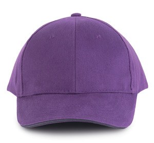 K-up KP011 - ORLANDO - CAPPELLINO UOMO Purple / Dark Grey