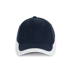 K-up KP045 - RACING - CAPPELLINO 6 PANNELLI Navy / White
