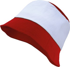 K-up KP125 - CAPPELLO Rosso / Bianco