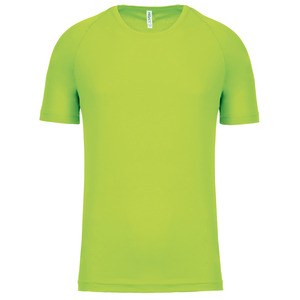 ProAct PA445 - T-SHIRT BAMBINO MANICHE CORTE PROACT Verde lime