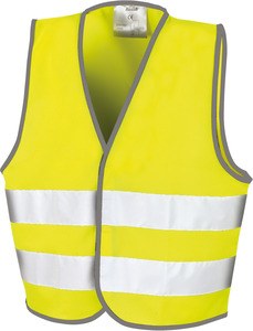 Result R200J - Gilet di sicurezza per bambini Fluorescent Yellow
