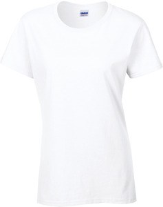 Gildan GI5000L - T-shirt donna Heavy Cotton™ Bianco