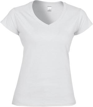 Gildan GI64V00L - T-shirt donna con scollatura a V Softstyle®