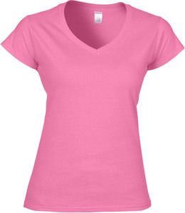 Gildan GI64V00L - T-shirt donna con scollatura a V Softstyle® Azalea
