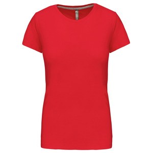 Kariban K380 - T-SHIRT DONNA MANICHE CORTE SCOLLO TONDO