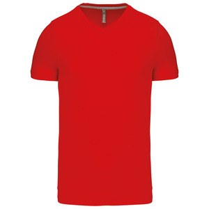 Kariban K357 - T-SHIRT UOMO MANICHE CORTE SCOLLO A V