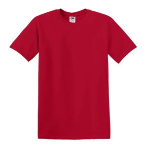 Fruit of the Loom SC6 - T-shirt Original Screen Star (Full Cut) Red