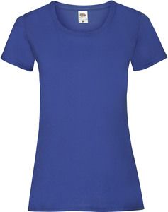 Fruit of the Loom SC61372 - T-shirt da donna in cotone Blu royal