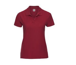 Russell RU577F - Polo Better Ladies` Classic Red