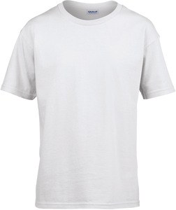 Gildan GI6400B - T-shirt per bambini SoftStyle Bianco