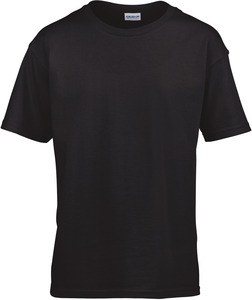 Gildan GI6400B - T-shirt per bambini SoftStyle Black/Black