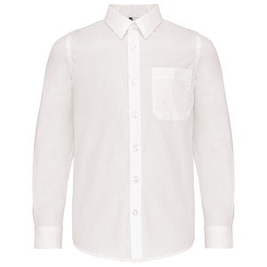 Kariban K521 - CAMICIA BAMBINO POPELINE MANICHE LUNGHE