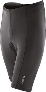Spiro S187M - Pantaloncini per biciclette imbottiti da uomo Black/Black