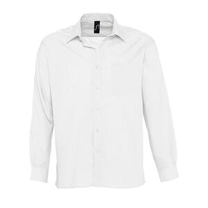 SOLS 16040 - Baltimore Camicia Uomo Popeline Manica Lunga