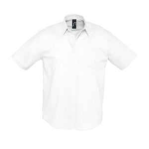 SOLS 16010 - Brisbane Camicia Uomo Oxford Manica Corta