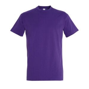 SOL'S 11500 - Imperial T Shirt Uomo Girocollo Viola scuro