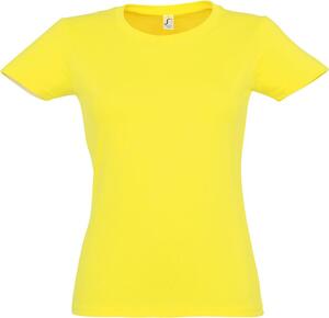 SOL'S 11502 - Imperial WOMEN T Shirt Donna Girocollo Giallo limone