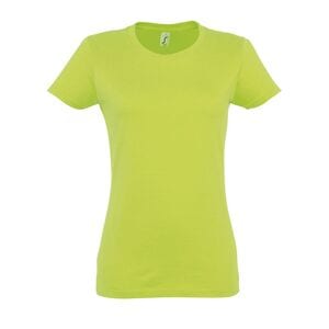 SOL'S 11502 - Imperial WOMEN T Shirt Donna Girocollo Verde mela