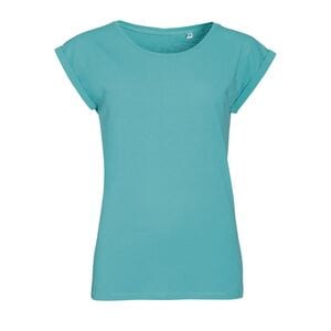 SOL'S 01406 - MELBA T Shirt Donna Girocollo Blu caraibi