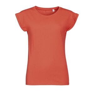 SOL'S 01406 - MELBA T Shirt Donna Girocollo Corallo