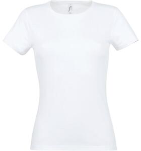 SOL'S 11386 - MISS T Shirt Donna Girocollo Bianco