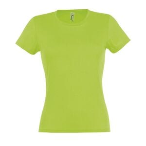 SOL'S 11386 - MISS T Shirt Donna Girocollo Verde lime