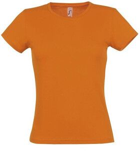 SOL'S 11386 - MISS T Shirt Donna Girocollo Arancio