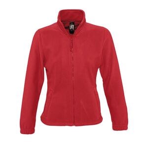 SOL'S 54500 - NORTH WOMEN Giacca Donna In Pile Rosso