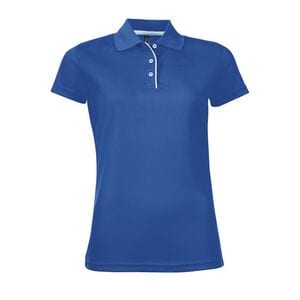 SOL'S 01179 - PERFORMER WOMEN Polo Donna Sportiva Blu royal