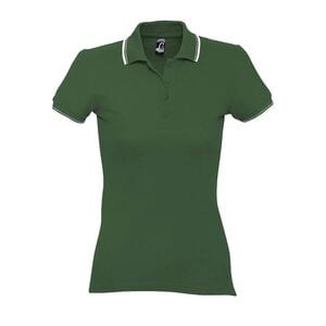 SOL'S 11366 - PRACTICE WOMEN Polo Donna Stile «Golf» Verde inglese