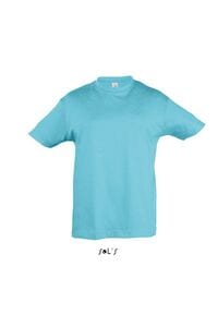 SOL'S 11970 - REGENT KIDS T Shirt Bambino Girocollo Blu atollo