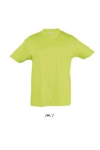 SOL'S 11970 - REGENT KIDS T Shirt Bambino Girocollo Verde mela